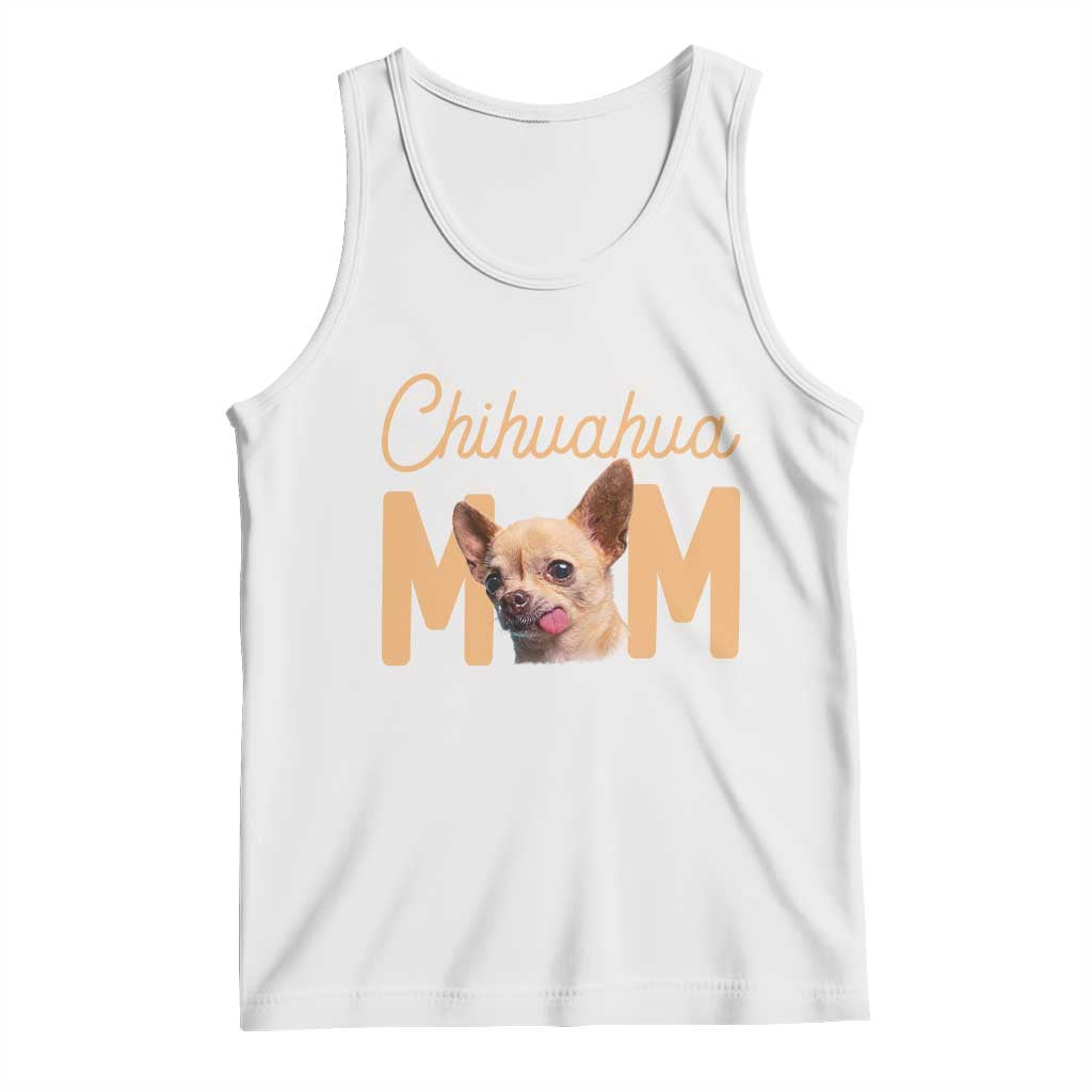 Proud Dog Mom Chihuahua Tank Top Mothers Day Lover Gift