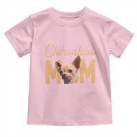 Proud Dog Mom Chihuahua Toddler T Shirt Mothers Day Lover Gift