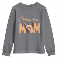 Proud Dog Mom Chihuahua Youth Sweatshirt Mothers Day Lover Gift