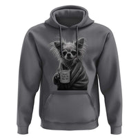 Funny Chihuahua Coffee Lover Hoodie Do Not Talk To Me Yet