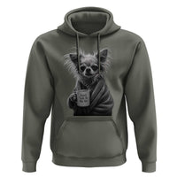 Funny Chihuahua Coffee Lover Hoodie Do Not Talk To Me Yet