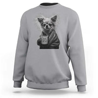 Funny Chihuahua Coffee Lover Sweatshirt Do Not Talk To Me Yet