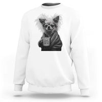 Funny Chihuahua Coffee Lover Sweatshirt Do Not Talk To Me Yet