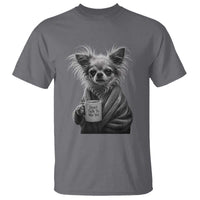 Funny Chihuahua Coffee Lover T Shirt Do Not Talk To Me Yet