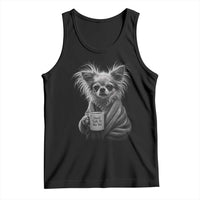 Funny Chihuahua Coffee Lover Tank Top Do Not Talk To Me Yet