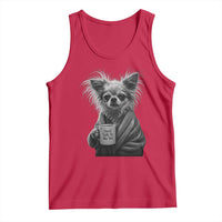 Funny Chihuahua Coffee Lover Tank Top Do Not Talk To Me Yet