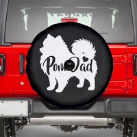Proud Pomeranian Dad Spare Tire Cover Small Breed Dog Owner Gift
