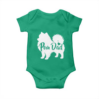 Proud Pomeranian Dad Baby Onesie Small Breed Dog Owner Gift