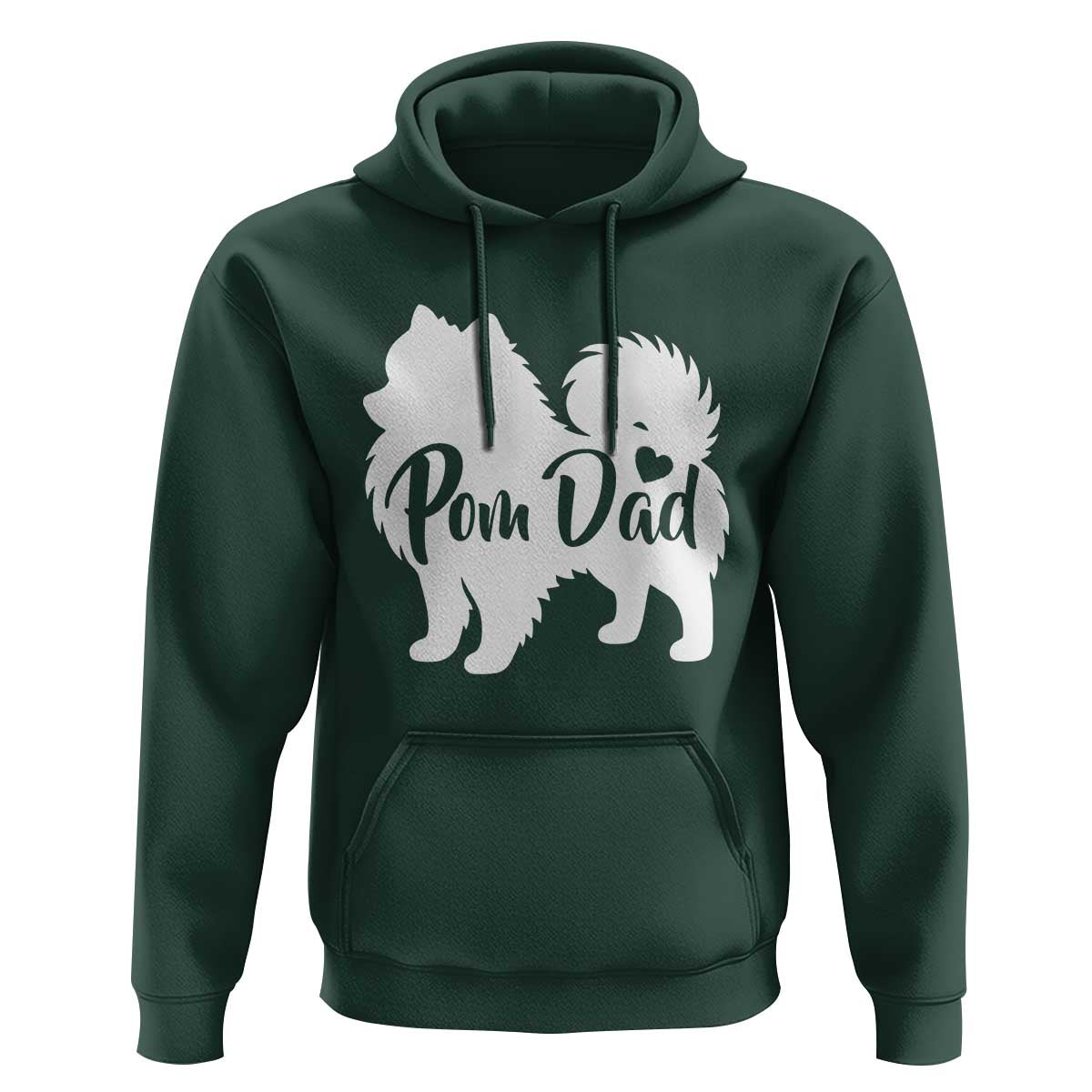 Proud Pomeranian Dad Hoodie Small Breed Dog Owner Gift