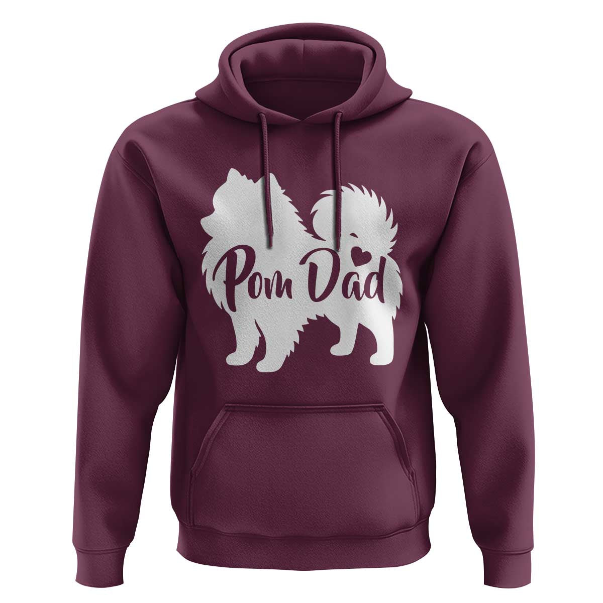 Proud Pomeranian Dad Hoodie Small Breed Dog Owner Gift