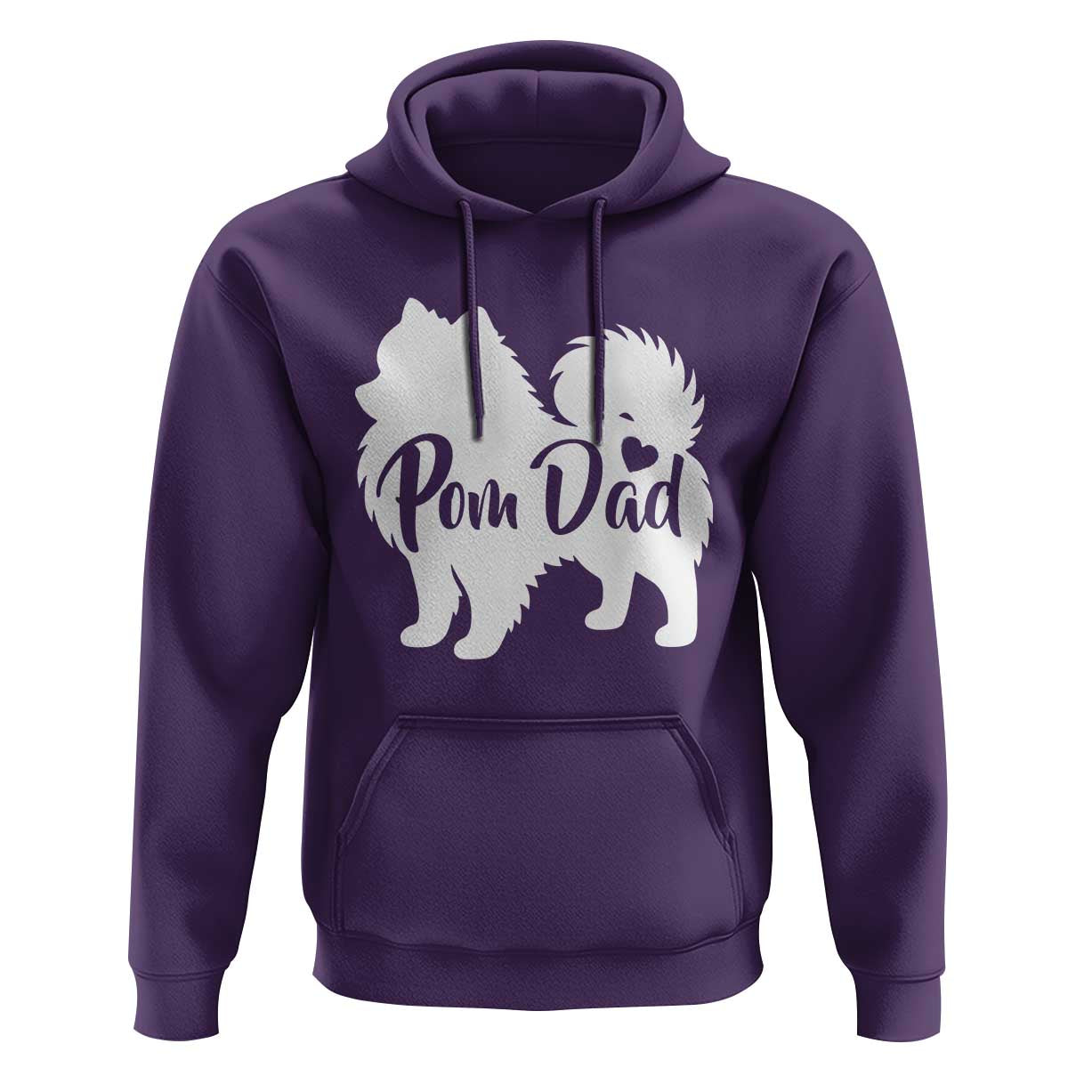 Proud Pomeranian Dad Hoodie Small Breed Dog Owner Gift