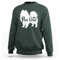 Proud Pomeranian Dad Sweatshirt Small Breed Dog Owner Gift