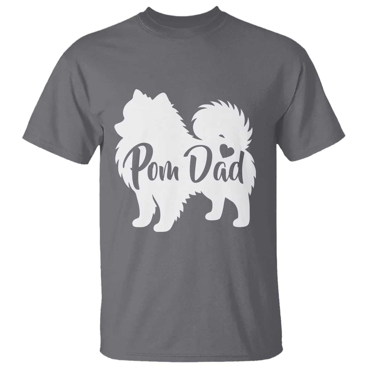 Proud Pomeranian Dad T Shirt Small Breed Dog Owner Gift