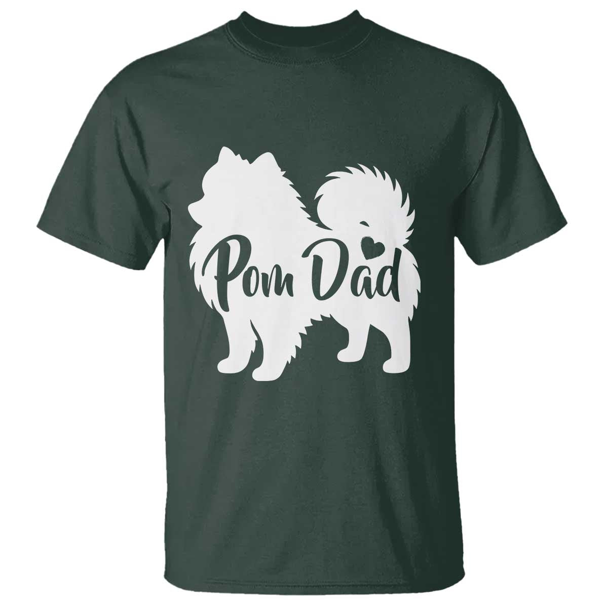 Proud Pomeranian Dad T Shirt Small Breed Dog Owner Gift