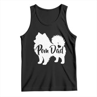 Proud Pomeranian Dad Tank Top Small Breed Dog Owner Gift
