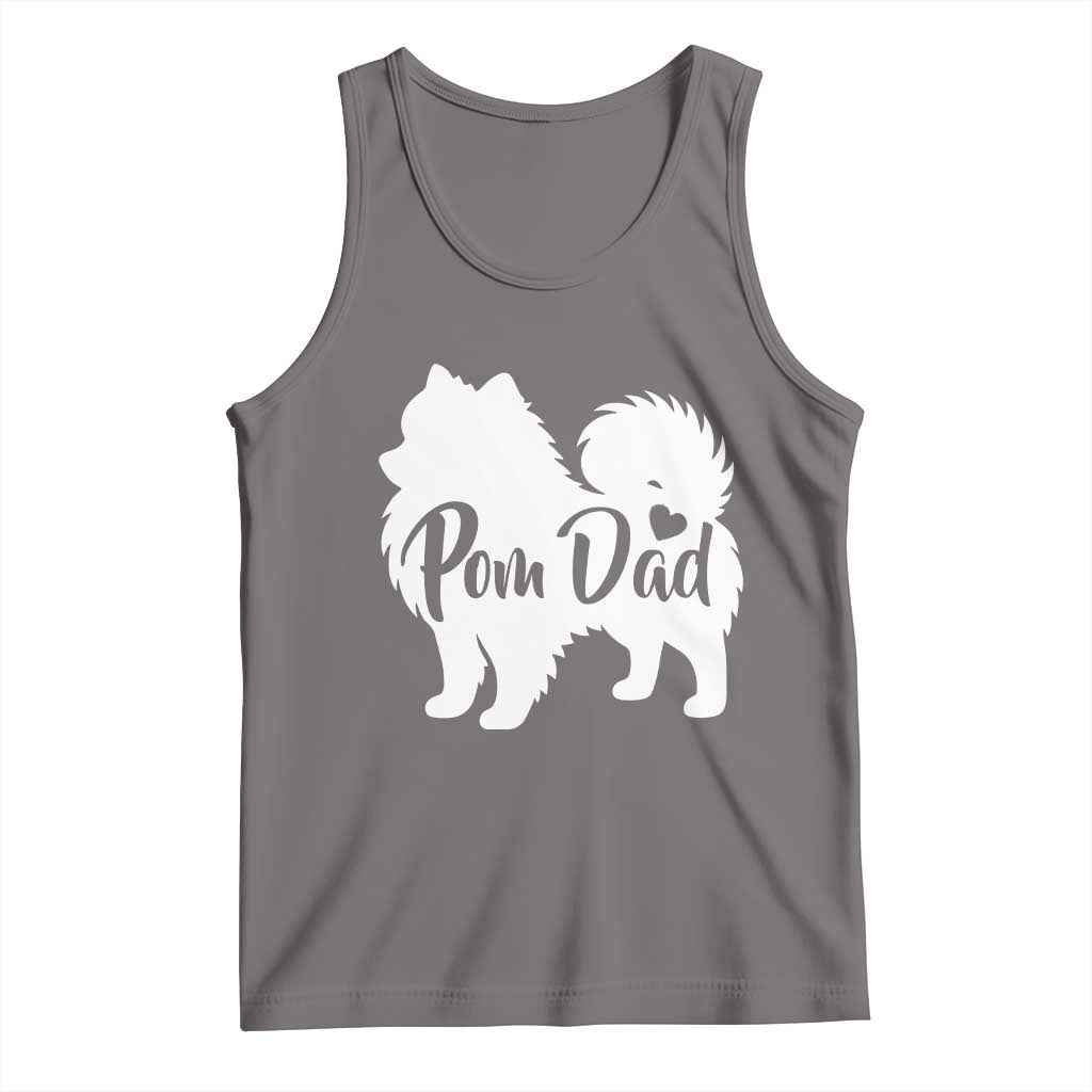 Proud Pomeranian Dad Tank Top Small Breed Dog Owner Gift
