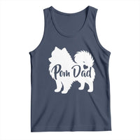 Proud Pomeranian Dad Tank Top Small Breed Dog Owner Gift