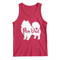 Proud Pomeranian Dad Tank Top Small Breed Dog Owner Gift