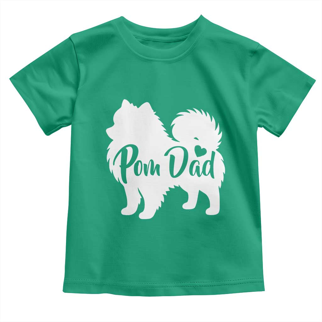 Proud Pomeranian Dad Toddler T Shirt Small Breed Dog Owner Gift