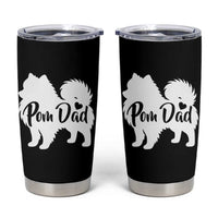 Proud Pomeranian Dad Tumbler Cup Small Breed Dog Owner Gift