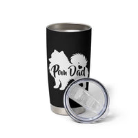 Proud Pomeranian Dad Tumbler Cup Small Breed Dog Owner Gift