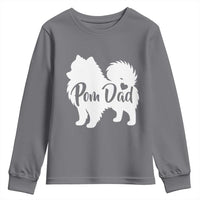 Proud Pomeranian Dad Youth Sweatshirt Small Breed Dog Owner Gift