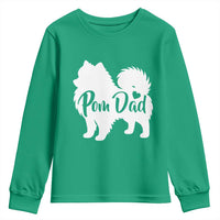 Proud Pomeranian Dad Youth Sweatshirt Small Breed Dog Owner Gift