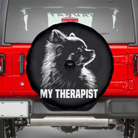 My Therapist Is A Pomeranian Spare Tire Cover Dog Lover Gift Idea