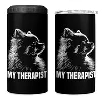 My Therapist Is A Pomeranian 4 in 1 Can Cooler Tumbler Dog Lover Gift Idea