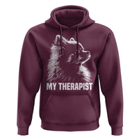 My Therapist Is A Pomeranian Hoodie Dog Lover Gift Idea