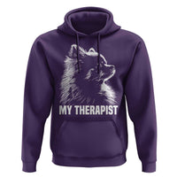 My Therapist Is A Pomeranian Hoodie Dog Lover Gift Idea