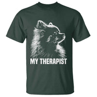 My Therapist Is A Pomeranian T Shirt Dog Lover Gift Idea