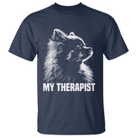 My Therapist Is A Pomeranian T Shirt Dog Lover Gift Idea