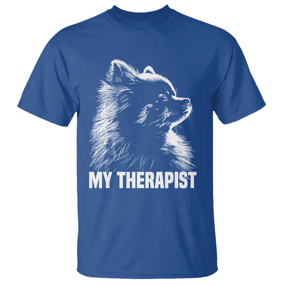 My Therapist Is A Pomeranian T Shirt Dog Lover Gift Idea