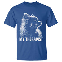 My Therapist Is A Pomeranian T Shirt Dog Lover Gift Idea