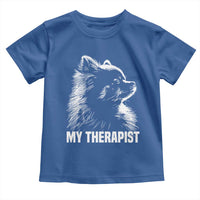 My Therapist Is A Pomeranian Toddler T Shirt Dog Lover Gift Idea