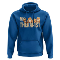 My Therapist Is My Dog Hoodie Cute Pomeranian Lover Meme