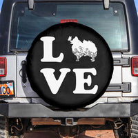 Love Pomeranian Spare Tire Cover Cute Pom Dog Lover Gift