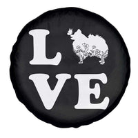 Love Pomeranian Spare Tire Cover Cute Pom Dog Lover Gift