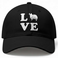 Love Pomeranian Baseball Cap Cute Pom Dog Lover Gift