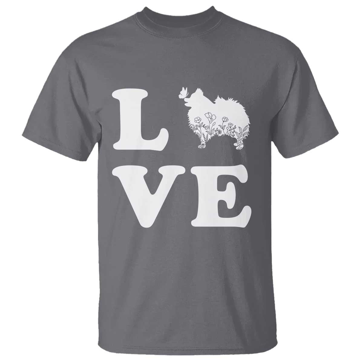 Love Pomeranian T Shirt Cute Pom Dog Lover Gift
