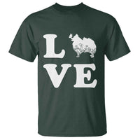 Love Pomeranian T Shirt Cute Pom Dog Lover Gift