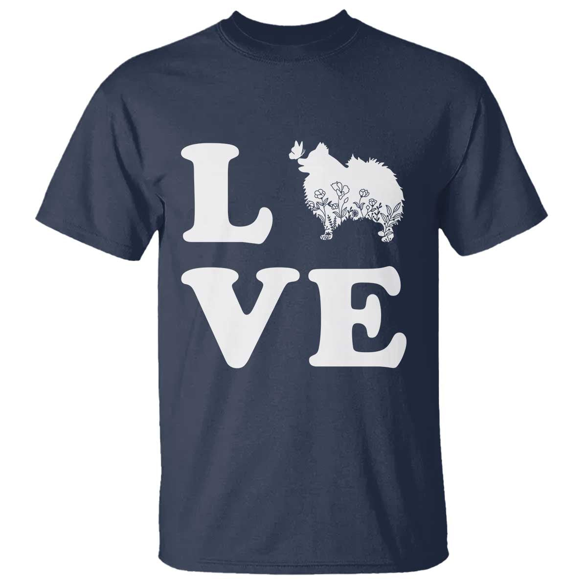 Love Pomeranian T Shirt Cute Pom Dog Lover Gift