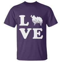 Love Pomeranian T Shirt Cute Pom Dog Lover Gift