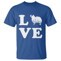 Love Pomeranian T Shirt Cute Pom Dog Lover Gift