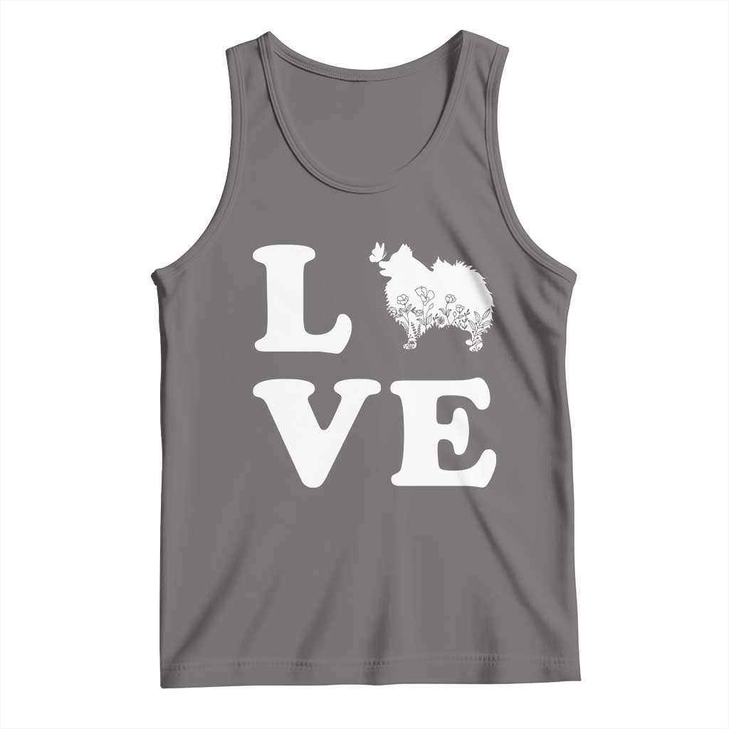 Love Pomeranian Tank Top Cute Pom Dog Lover Gift
