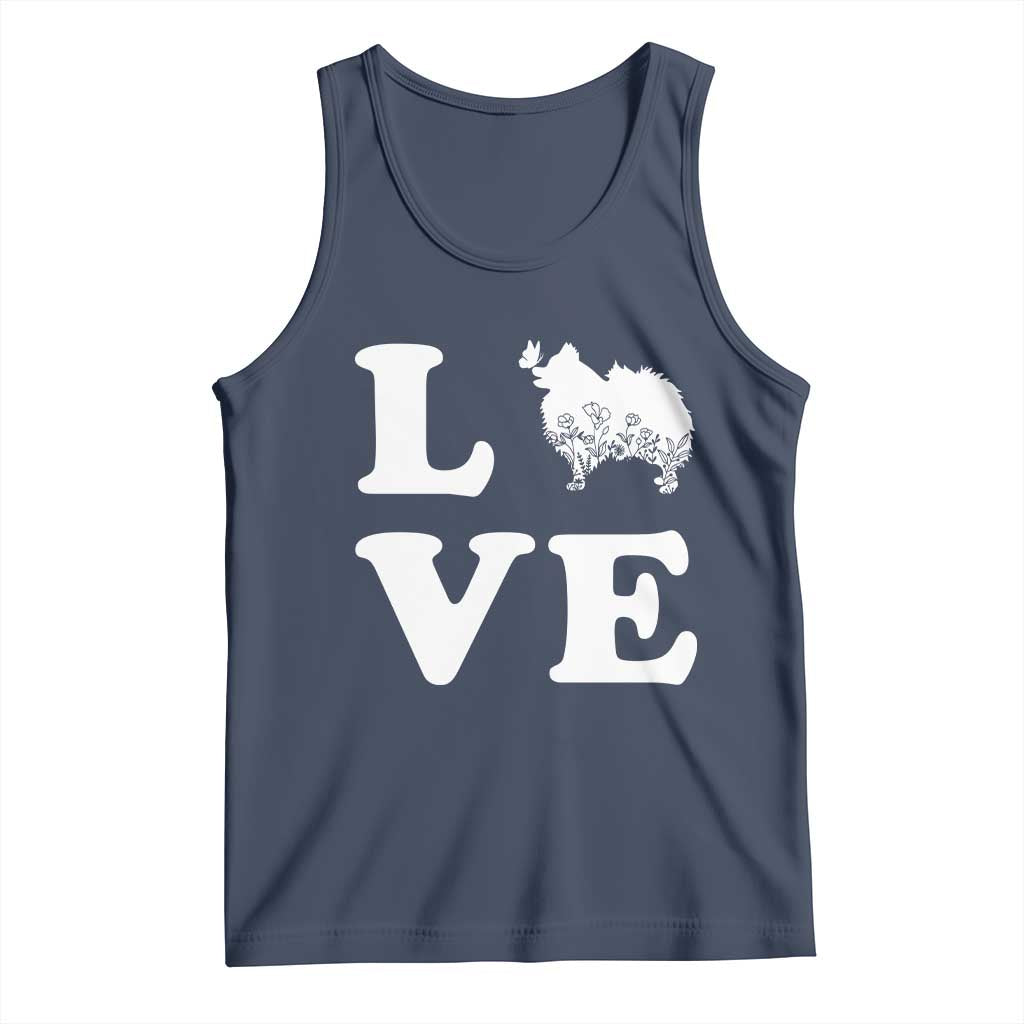 Love Pomeranian Tank Top Cute Pom Dog Lover Gift