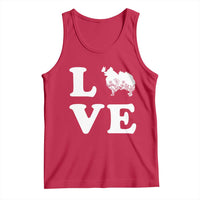 Love Pomeranian Tank Top Cute Pom Dog Lover Gift