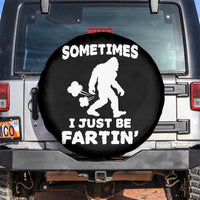 Bigfoot Bathroom Humor Spare Tire Cover Sometimes I Just Be Fartin