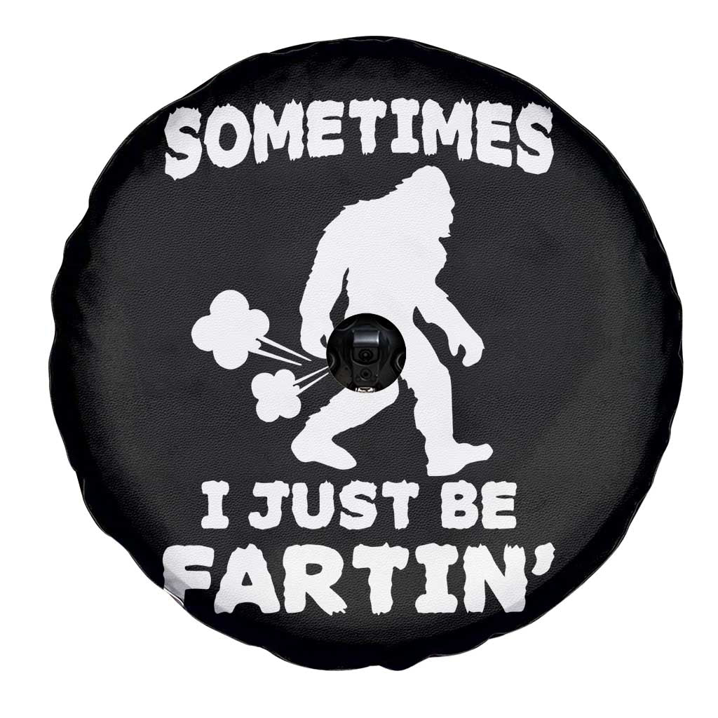 Bigfoot Bathroom Humor Spare Tire Cover Sometimes I Just Be Fartin